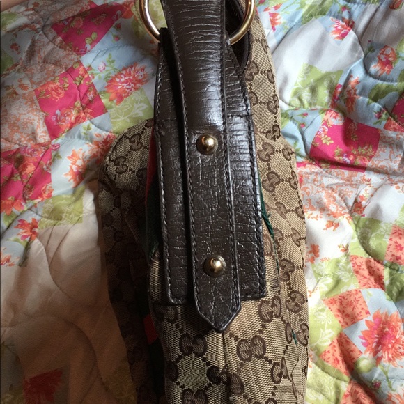 Authentic repaired gucci hobo bag - Picture 5 of 11